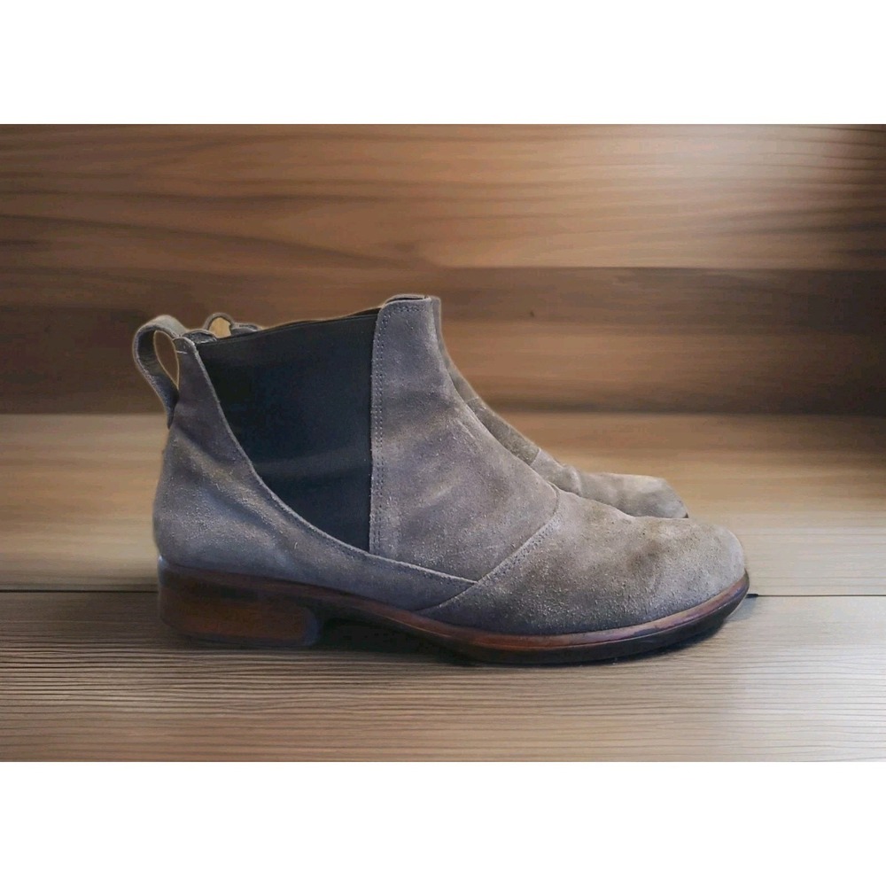 Naot Ruzgar Pull On Ankle Boots Womens Size EU 39 US 8-8.5 Gray